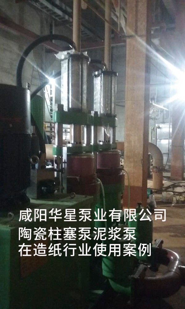 造紙行業(yè)咸陽(yáng)柱塞泵使用現(xiàn)場(chǎng)1